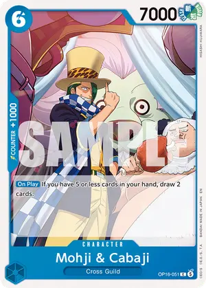 Carta Mohji & Cabaji OP16-051