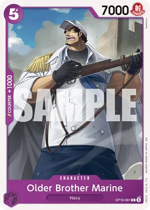 Carta Older Brother Marine OP16-061