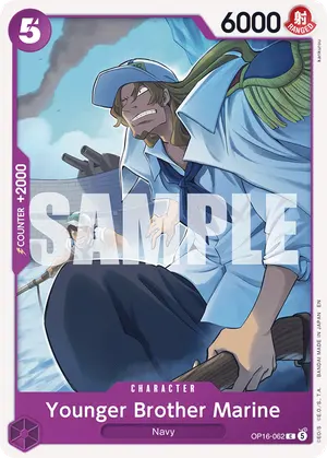 Carta Younger Brother Marine OP16-062
