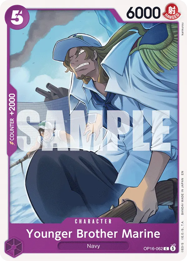 Carta Younger Brother Marine OP16-062