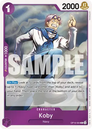 Carta Koby OP16-064
