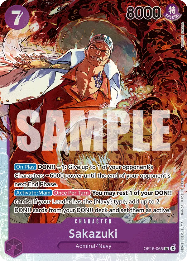Sakazuki OP16-065 card