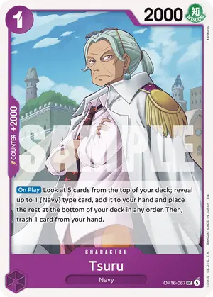 Carta Tsuru OP16-067