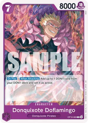 Carta Donquixote Doflamingo OP16-069