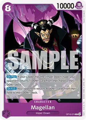 Carta Magellan OP16-074
