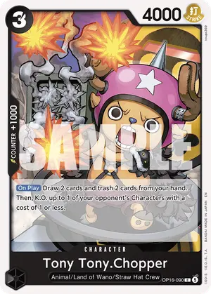 Carta Tony Tony.Chopper OP16-090