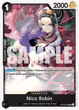 Carta Nico Robin OP16-092