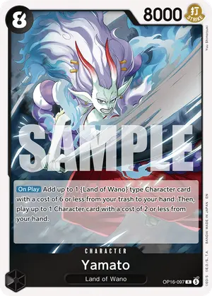 Carta Yamato OP16-097