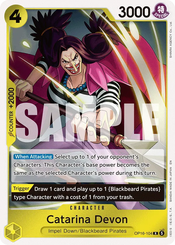 Carta Catarina Devon OP16-104