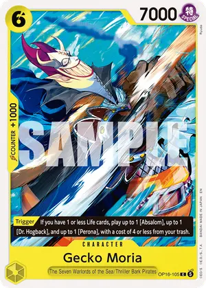 Carta Gecko Moria OP16-105