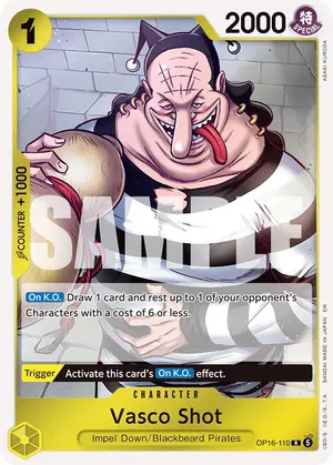 Carta Vasco Shot OP16-110