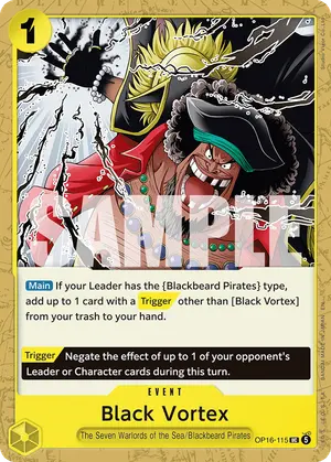Carta Black Vortex OP16-115