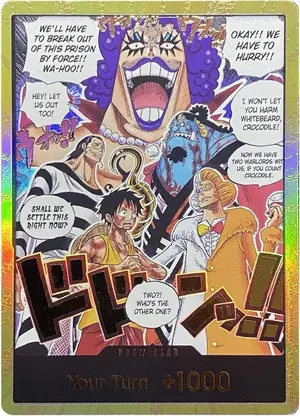 Carta DON!! Card (Alternate Art) (Gold)