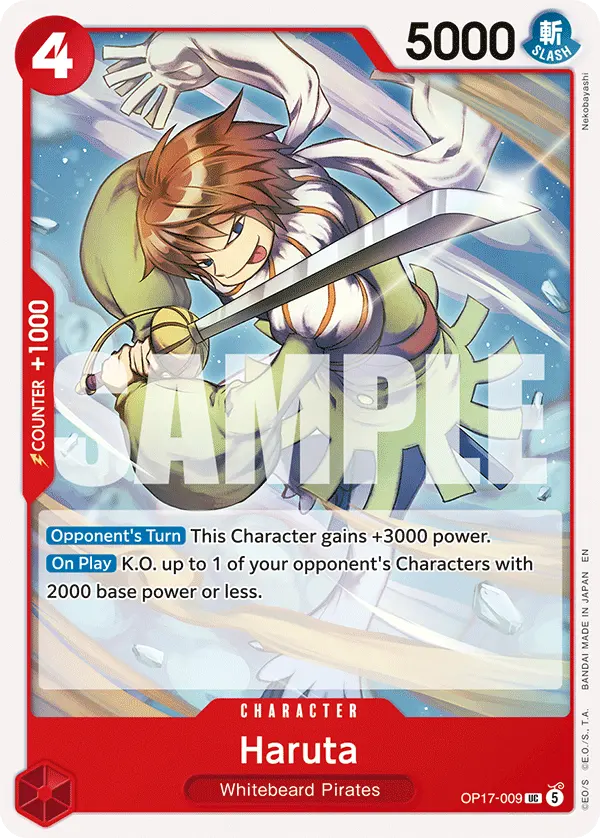 Haruta OP17-009 card