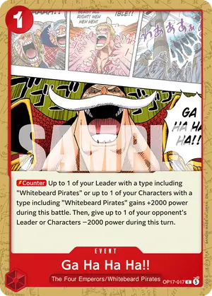 Carta Ga Ha Ha Ha!! OP17-017