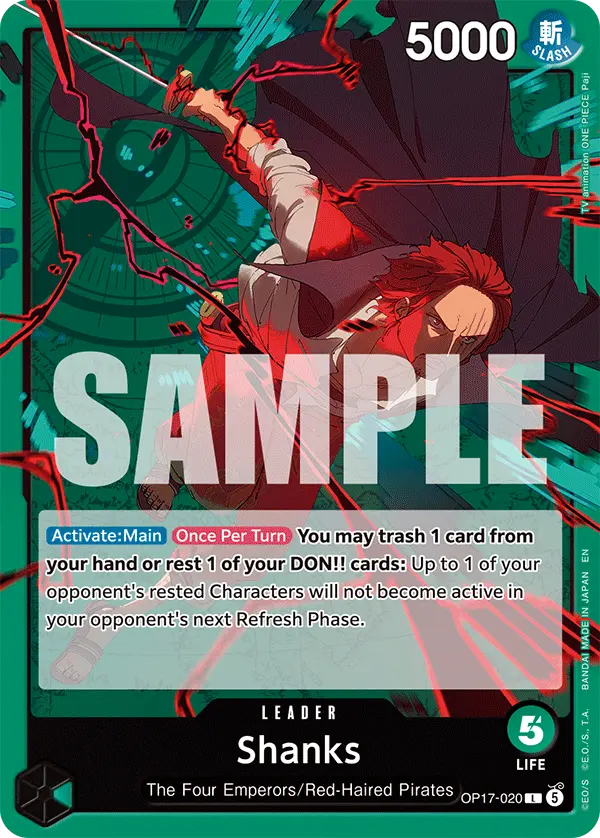 Carta Shanks OP17-020