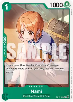 Carta Nami OP17-023