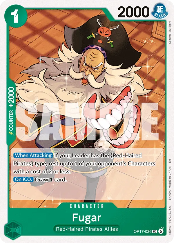 Fugar OP17-026 card