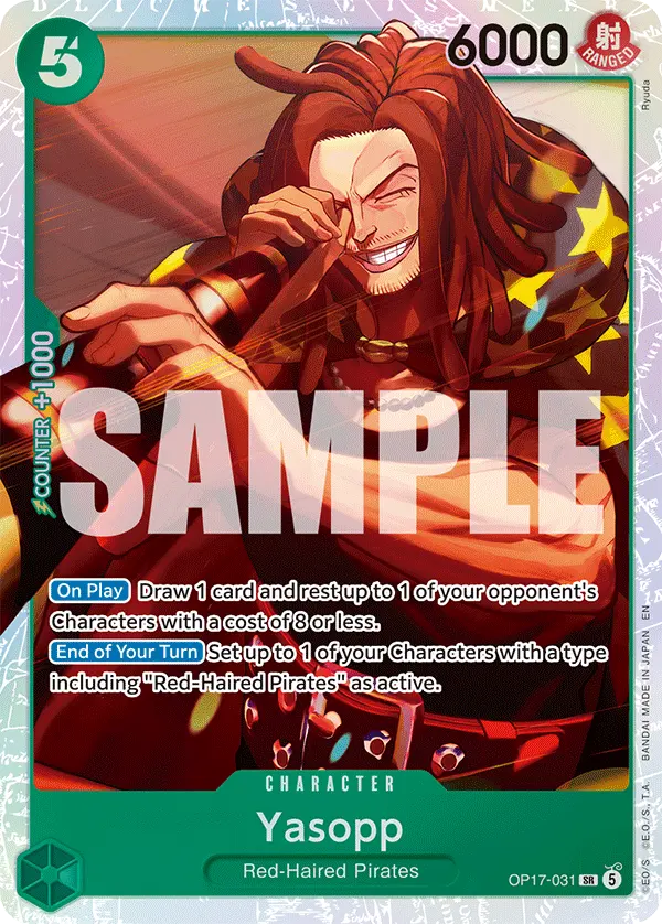 Yasopp OP17-031 card