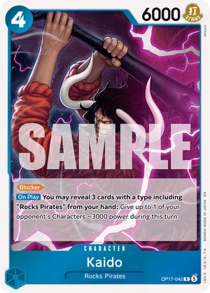 Carta Kaido OP17-042