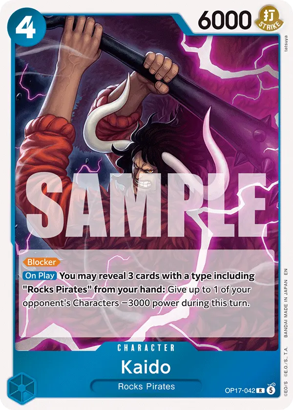 Carta Kaido OP17-042