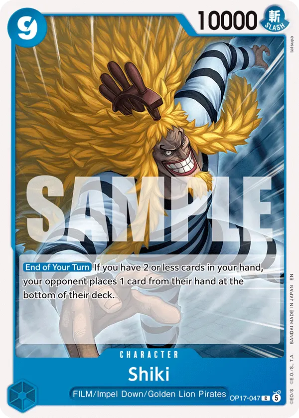 Carta Shiki OP17-047