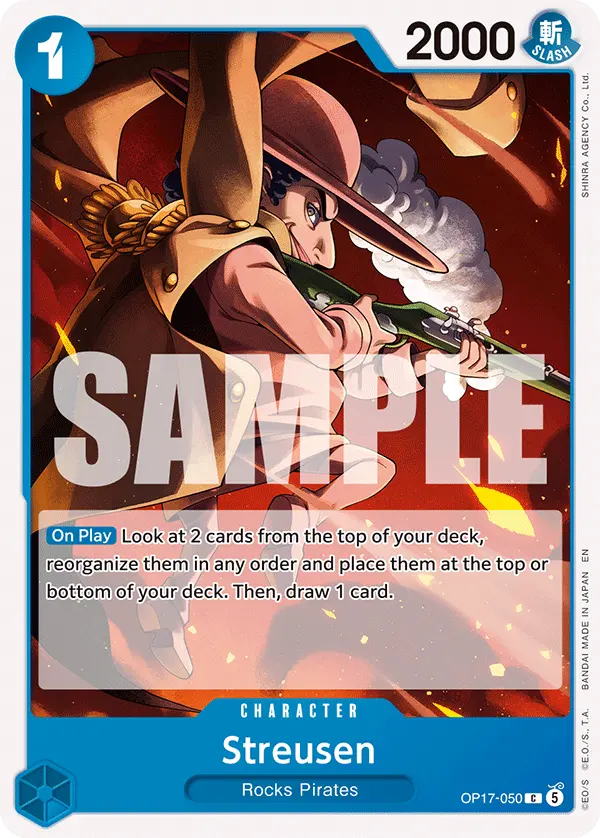 Streusen OP17-050 card