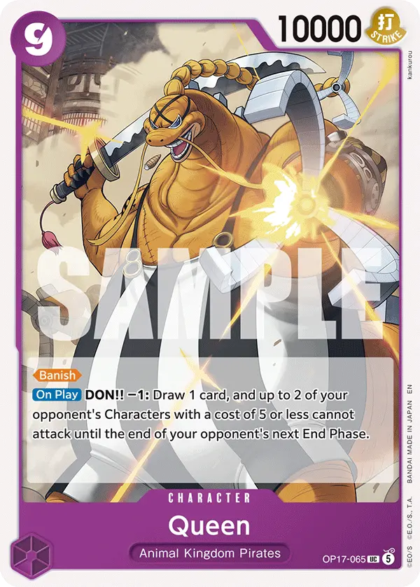 Carta Queen OP17-065