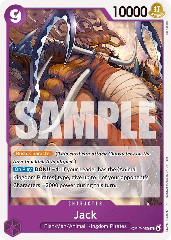 Carta Jack OP17-069