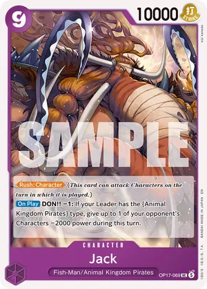 Carta Jack OP17-069