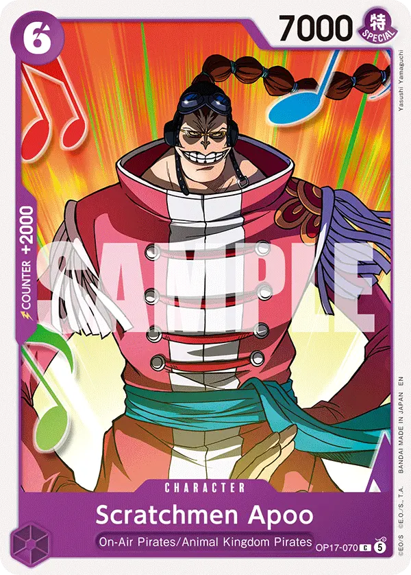 Scratchmen Apoo OP17-070 card