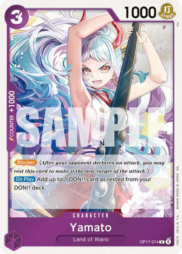 Carta Yamato OP17-074
