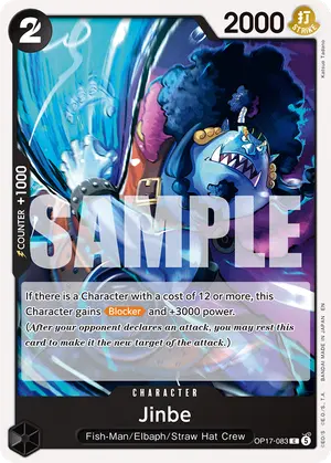 Carta Jinbe OP17-083