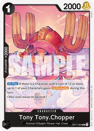 Carta Tony Tony.Chopper OP17-084