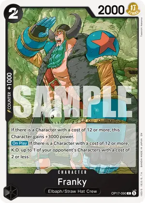 Carta Franky OP17-090
