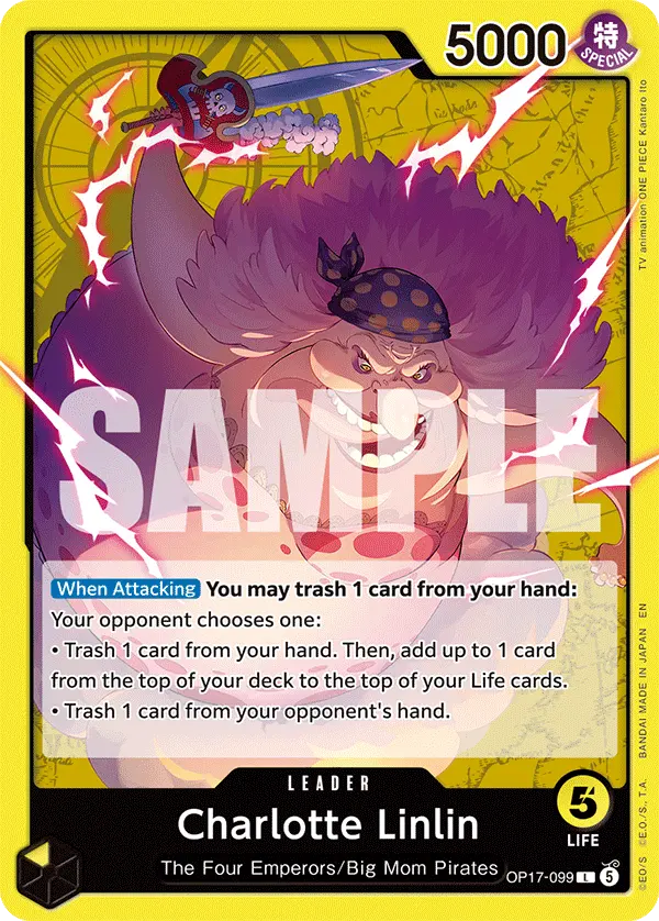 Charlotte Linlin OP17-099 card