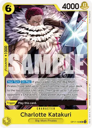 Carta Charlotte Katakuri OP17-103