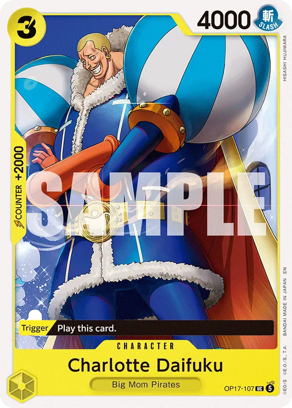 Carta Charlotte Daifuku OP17-107
