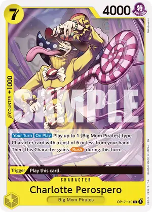 Carta Charlotte Perospero OP17-110