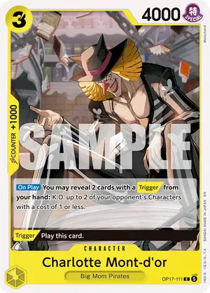 Carta Charlotte Mont-d'or OP17-111