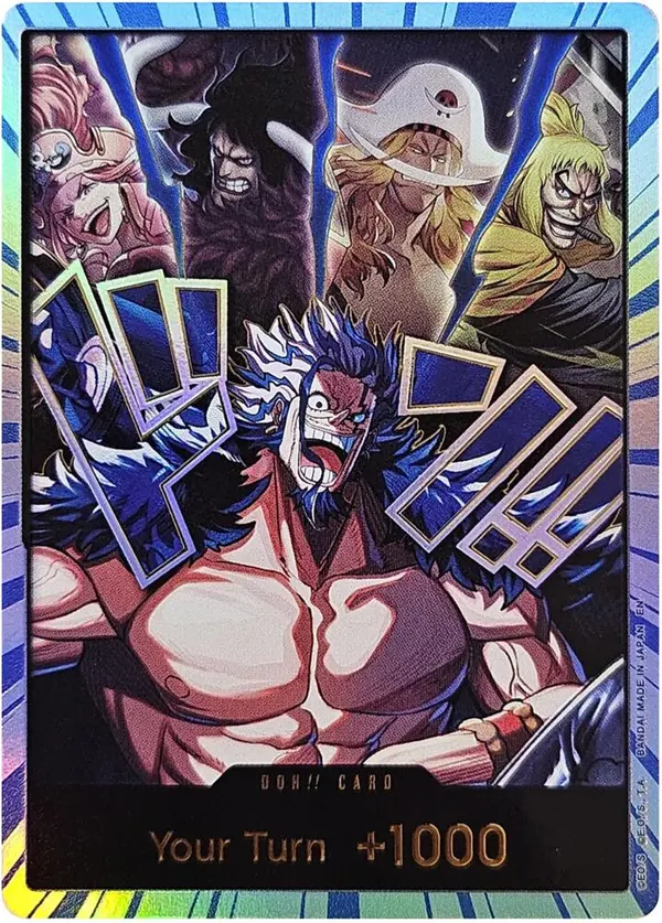Carta DON!! Card (Alternate Art) (Rocks) (Special Foil)