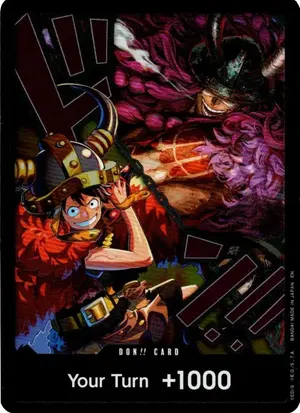Carta DON!! Card (Alternate Art) (Luffy and Loki)