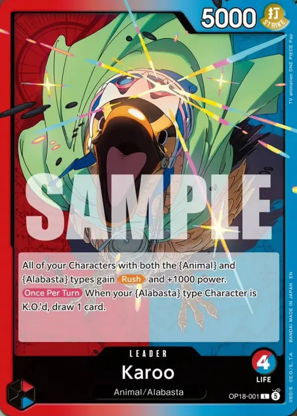 Carta Karoo OP18-001