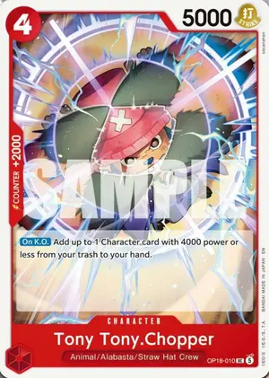 Carta Tony Tony.Chopper OP18-010