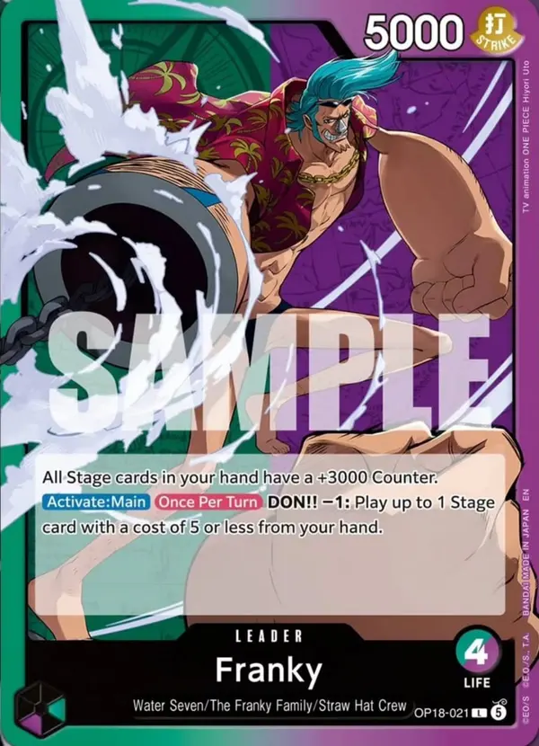 Carta Franky OP18-021