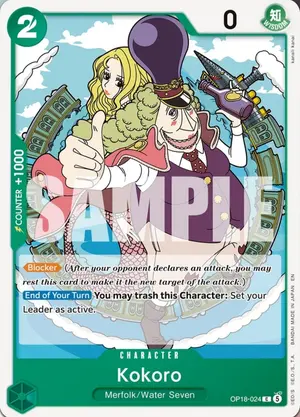 Carta Kokoro OP18-024
