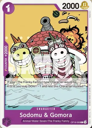 Carta Sodomu & Gomora OP18-069