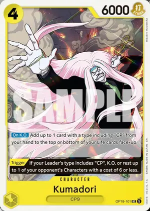 Carta Kumadori OP18-101