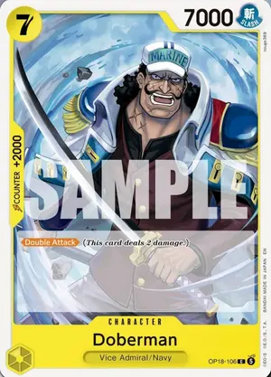 Carta Doberman OP18-106