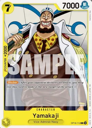 Carta Yamakaji OP18-112